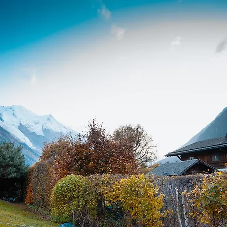 La Pagode, Vue Mont-blanc Et Jardin Prive 샤모니