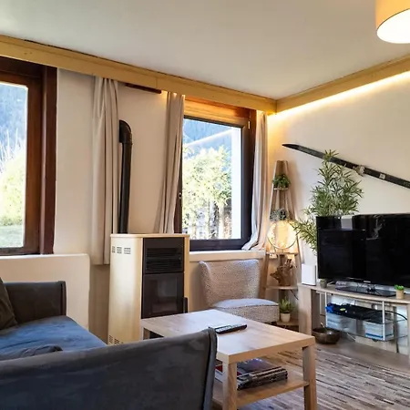 La Pagode, Vue Mont-blanc Et Jardin Prive Апартаменти Шамоні